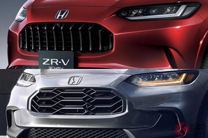 斬新顔のホンダ新型SUV「ZR-V」登場へ！ 日本と北米でデザイン違う!? あなたはドッチ派？