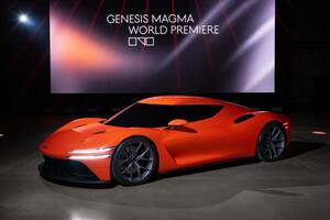 ジェネシス、ミッドシップのマグマGTコンセプトを発表。将来のGTカーレース参入の意志を示す