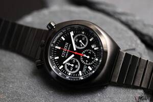 今度は、まっクロ「ツノクロノ」！ 無骨なオールブラックがカッコイイ、シチズンの名作アーカイブスが装い新たに