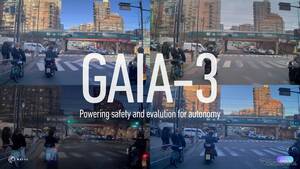 自動運転AI評価を加速、150億パラメータの「GAIA-3」発表…英Wayve