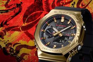 2026年の干支を祝う「馬」デザインなG-SHOCK！ 伝説の馬とゴールドのパワフルな一本で新年の気分を盛り上げよう