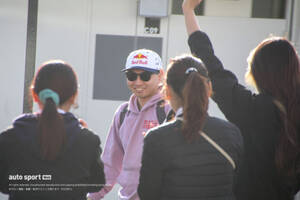 ヘリコプターで鈴鹿入りし、25分後にはテスト出走。超タイトスケジュールも「問題ない」と岩佐歩夢