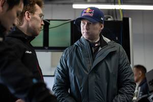 スーパーフォーミュラ初走行となったWRC王者カッレ・ロバンペラ、初日は体調不良で午後出走見送り。「無理させるつもりはない」とKCMG