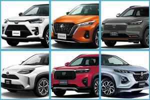 【必見】2024年下半期 人気コンパクトSUV6選。〇と×と選ぶポイントまとめ…フロンクスが台風の目に!?