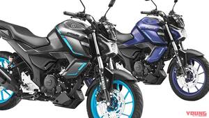 25万円のハイブリッド軽二輪ネイキッド！ 空冷150ccの人気車「FZ-S Fi」にインド初のシステム搭載【海外】