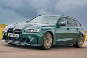 喜ばしい必然　BMW M3 CSツーリング（1）　実戦で活躍の万能ワゴン　ハードの違いを確認