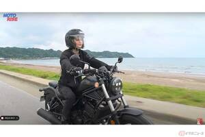 ダレノガレ明美「あなた達は乗れなくても私は乗れる」　大型バイクに乗る女性への偏見に威風堂々　初ツーリングで見せた女性ライダーの姿に反響