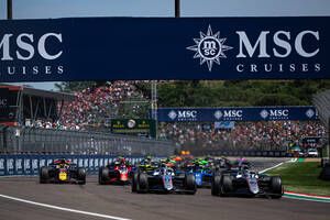 【ポイントランキング】2024年FIA F2第4戦イモラ レース1終了時点