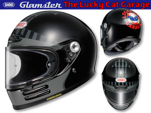 ショウエイの Glamster にグラフィックモデル「The Lucky Cat Garage／ザ・ラッキーキャットガレージ」が登場！