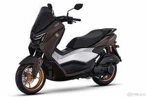 ヤマハのスクーター「NMAX」が「TURBO」化？ 新型モデル「NMAX "TURBO "」をインドネシアで発表 