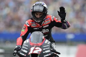 【MotoGP】ビニャーレス、アプリリア初表彰台で超喜び「僕は世界で一番幸せな男だ！」
