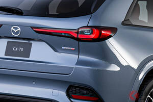 マツダ「四駆SUV」登場に反響殺到！ 「一番好き！」「カッコいい！」と熱視線！ “ジムニー並み”の地上高＆驚きの価格改定した「CX-70」米国モデルとは！