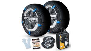 セイワがジャッキアップせず簡単に装着できる布製タイヤチェーン「ショーセブン」を発売