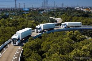 自動運転大型トラック量産へ、SANY×Pony.aiが第4世代モデル発表…1+4隊列走行で輸送コスト29%削減