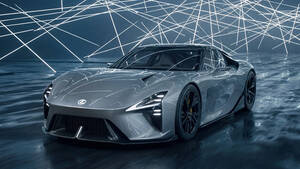 レクサスが次世代のBEVスポーツモデル「LFAコンセプト」を公開