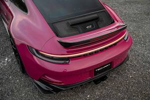 テックアートがポルシェ911（992.2）に軽量なボディパーツと+100馬力のチューニングECUを開発・発売