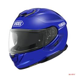 「ヤマハ純正ブルー＆YAMAHAロゴ」のSHOEI製フルフェイス3種を同時発表！【ワイズギア】