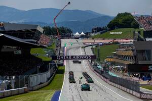 F1 Topic：オーストリアGPスプリントの1回目スタートが中止になった理由「安全を考慮してカメラマンを移動」