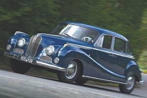 後の7シリーズへ繋がった？　ボルクヴァルトP100　BMW 502（2）　対象的な姿の大型サルーン