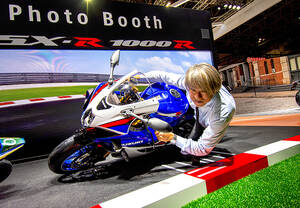 【九島辰也／JMS2025練り歩き03】ロケットまで展示したホンダに驚いた！ バイクの展示にも心が躍った東展示棟