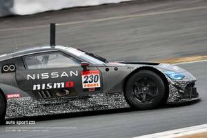 ニッサン陣営が富士で2026年型Z GT500をシェイクダウンか。今季型とモザイク調パーツを交互に比較