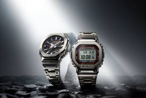 G-SHOCKのフルメタルシリーズが、初号機「DW-5000C」顔で登場！──GQ新着ウォッチ
