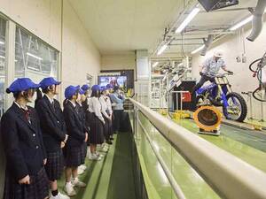 【ヤマハ】見学者3万5,000人超の二輪車組立工場／自動搬送車など新方式で工場の印象が変わる？