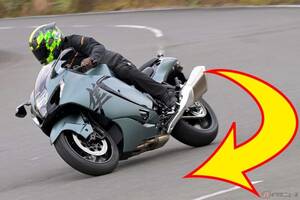 ハンドルは切らない!?　なぜバイクは傾けると曲がるのか　その仕組みとは