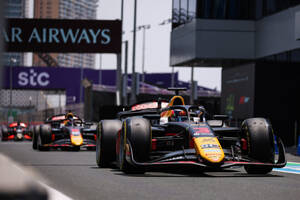 【ポイントランキング】2025年FIA F2第3戦レース1終了時点