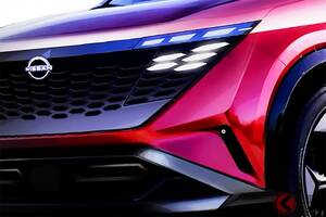 日産の新型「エクストレイル」まもなく登場!? 全面刷新な“5代目”は「ツブツブ顔」化!? 大型化で広びろ「3列シートSUV」大胆予想CGが話題に！ デザイナー作成の予想図に「スタイリッシュ」の声も