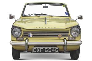 ミケロッティの若見えボディ　トライアンフ・ヘラルド　UK版中古車ガイド（1）　高速巡航も余裕