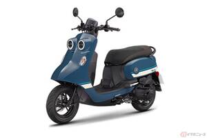 どことなく「ムーミン」ぽい？ 丸目がかわいいヤマハの原付二種スクーター「Vinoora」2025年モデルを台湾で発表
