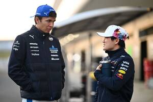 先輩アルボン、来季レッドブルF1残留が不透明な角田裕毅をサポート「本当にユウキを大切に思っている」師弟関係は今でも続く