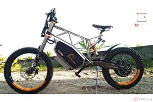 まるでモトクロスみたいなゴツいe-BIKEが超クール!!　インドネシア発「911アドベンチャー」の無骨な魅力