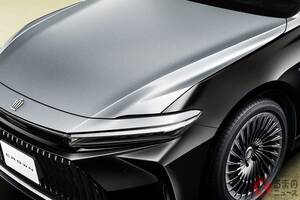 トヨタ「“新”クラウンセダン」発表！ 全長5m級“正統派”FRセダンに「匠仕上げの黒すぎモデル」と「斬新・黒銀2トーン仕様」設定！ 「所有感」満たす2つの特別仕様車発売へ