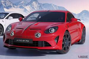 アルピーヌ「A110 R」の最終モデル!? 創立70周年を記念した特別限定車「A110 R 70」登場 世界限定770台