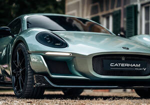 HKS、ケータハムのスポーツクーペ『プロジェクトV』開発を支援、高性能サスペンション提供