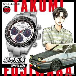 『頭文字D』連載30周年記念、ANGEL CLOVERがAE86など3車種のコラボウォッチを東京・渋谷で発売