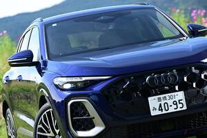 進化したアウディの人気プレミアムSUV「Q5」のディテールは？ 都市部でも扱いやすいサイズ感をキープ！ “デジタル化”と“電動化”を推進した新型の魅力とは？