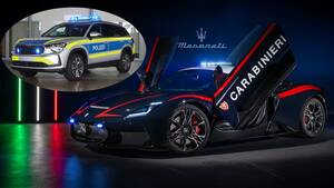 【イタリアとドイツのパトカー】イタリア警察は「マセラティ MCPura」ドイツは「シュコダ コディアック」を購入