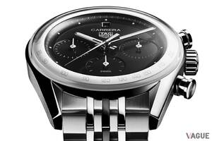 なぜ日付けにサンダーボルト!? お待ちかね「藤原ヒロシ×タグ・ホイヤー」第3弾カレラはブラック＆ホワイトのミニマルデザインがカッコよすぎ！
