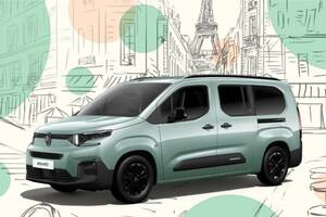 シトロエン『ベルランゴ』に過去人気を博した“アクアグリーン”のボディカラーを再導入