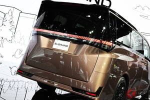 まもなく日産新型「エルグランド」登場！ 販売店で動きアリ!? 先行パンフ配布も… アルヴェル対抗の新高級ミニバン、どうなる？