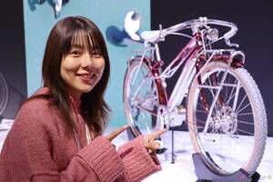 「眺めても楽しめる」存在感!!　ヤマハが公開したe-BIKEのコンセプトモデルについて聞きました！　～小野木里奈の○○○○○日和～