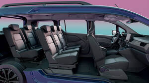 ルノーが7人乗りの特別仕様車「グランカングー」を来年2月に発売