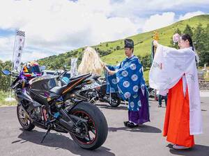 愛機のお祓い・限定御朱印も！ ビーナスライン沿いの単車神社で「例大祭」を9/7開催