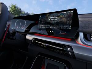 BMW 動画配信サービス「U-NEXT」の視聴が可能に！車内のスキマ時間を有効活用