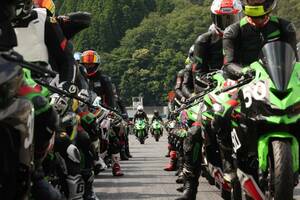【カワサキ】Ninja ZX-25R のワンメイクレース「2024 Ninja Team Green Cup 第2戦 岡山国際サーキット」の開催レポートを公開