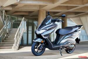 スズキ バーグマンストリート125EX〈いま国内で買える新型バイクカタログ｜原付二種(125-51cc)〉