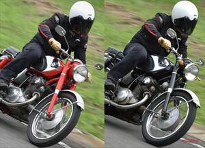 【ホンダドリームスーパースポーツCB72TypeI／TypeII比較試乗】意外なほどキャラクターが違う２つのエンジン！